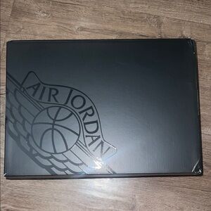 Jordan Black Shoe Box